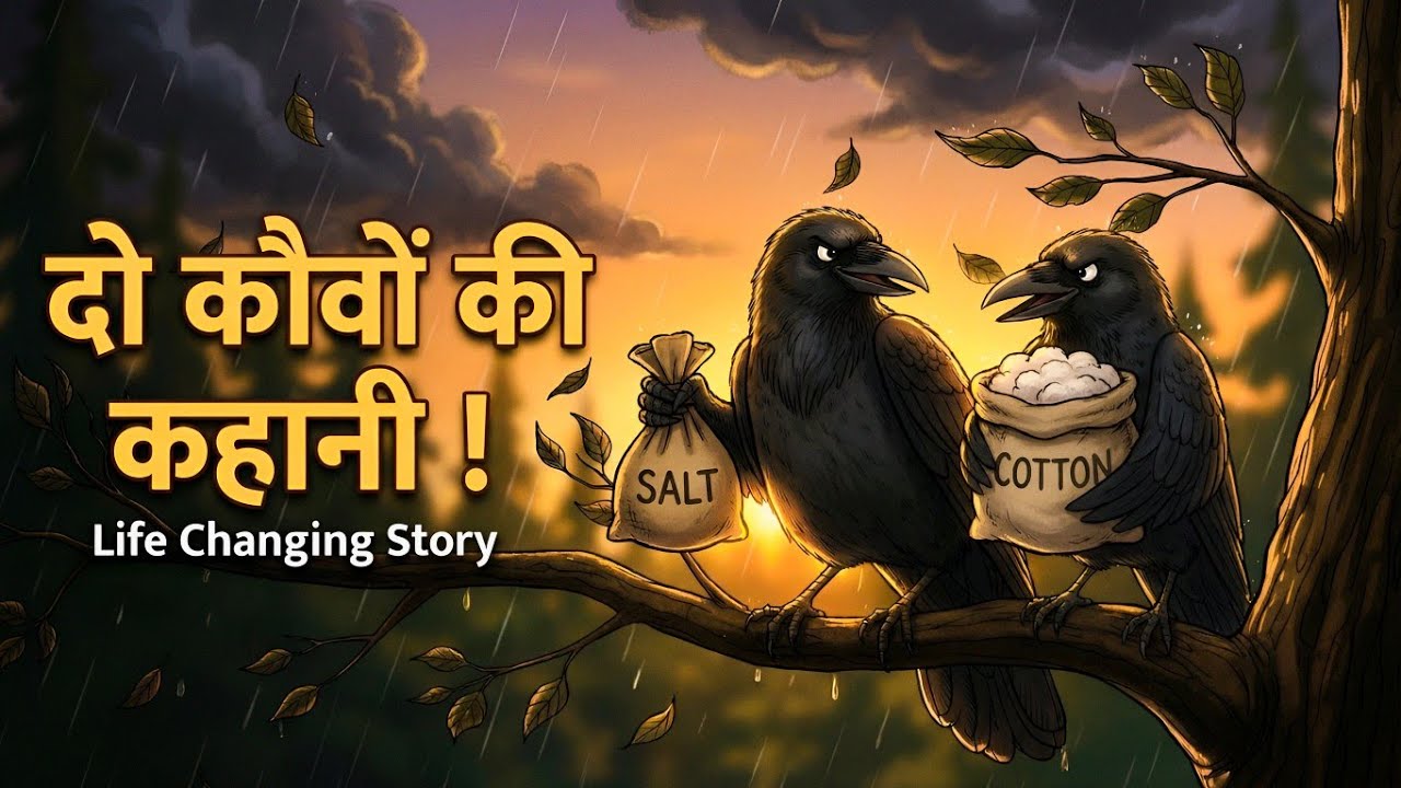 दो कौवों की कहानी | Two Crows Story | Life Changing Story in Hindi | MD.Stories 
