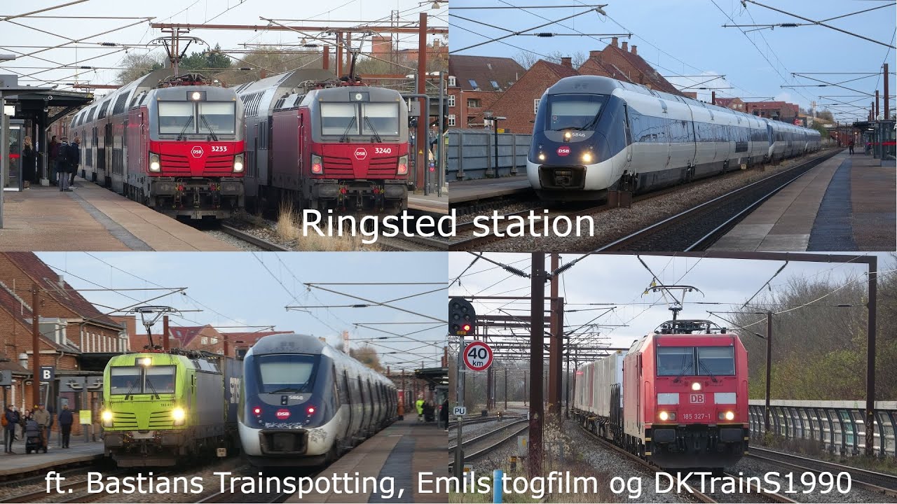 Ringsted station (ft. Bastians Trainspotting, Emils togfilm og DKTrainS1990)