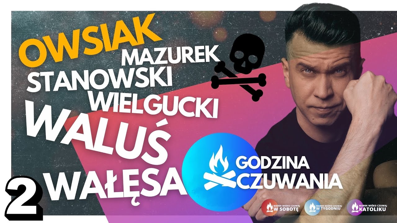 Owsiak, Stanowski, Wielgucki, Mazurek, Waluś, Wałęsa. Miśko: Co się wydarzyło w Kanale Zero?