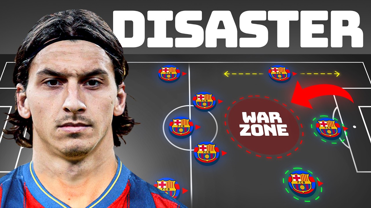How Zlatan Failed Tactically At Barcelona
