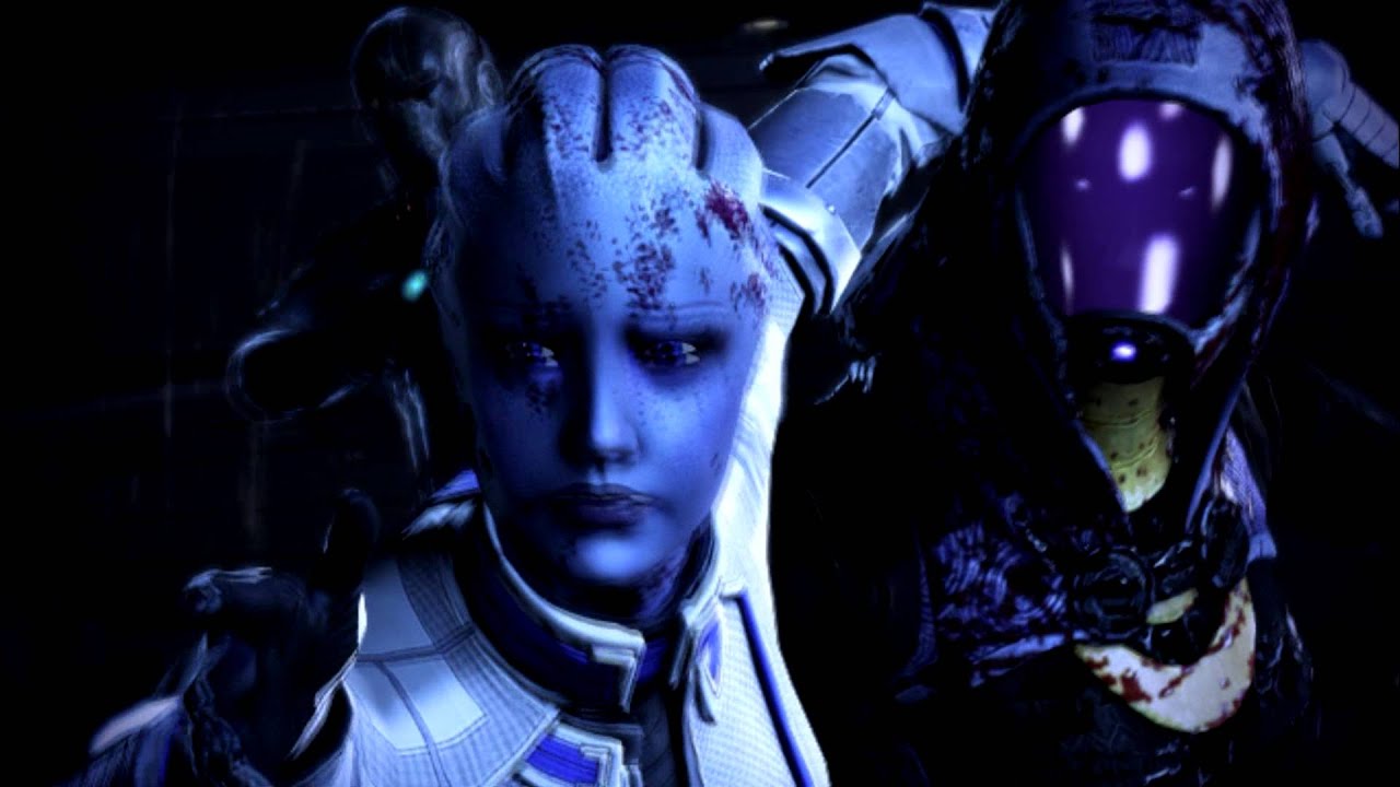 Mass Effect Far Away Shepard and Liara