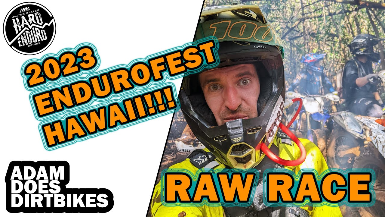 Endurofest 2023 Race-1 Raw Race Footage - Adam Does Dirtbikes