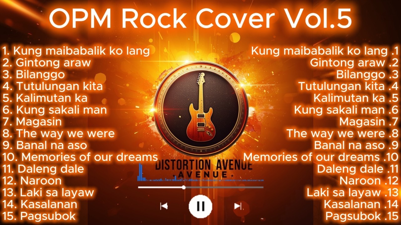 OPM Rock Covers Vol.5 | Distortion Avenue