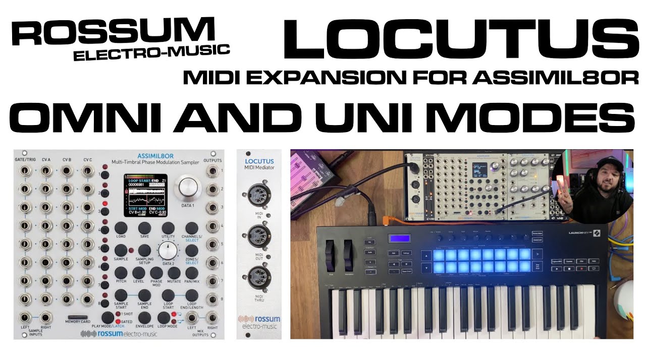 Rossum Assimil8or and Locutus - Omni, Uni, Dynamic, and Chroma Modes Overview