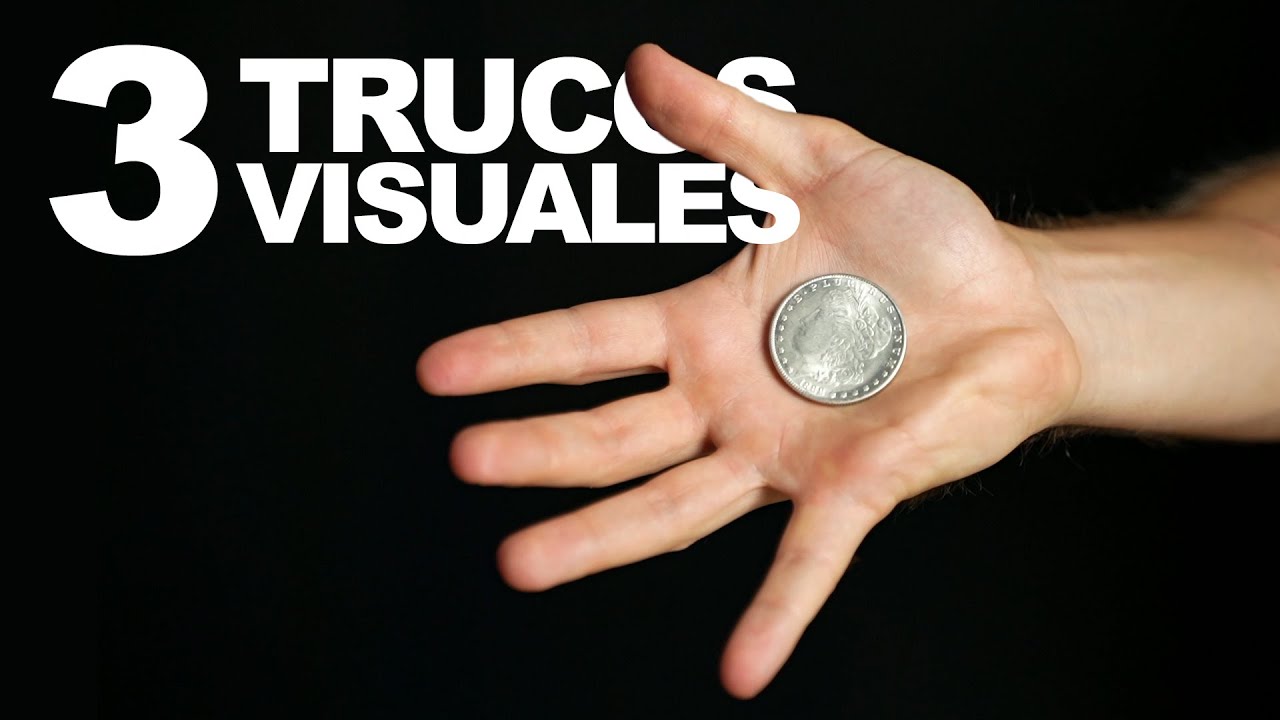 3 TRUCOS VISUALES y FÁCILES con MONEDAS Explicados