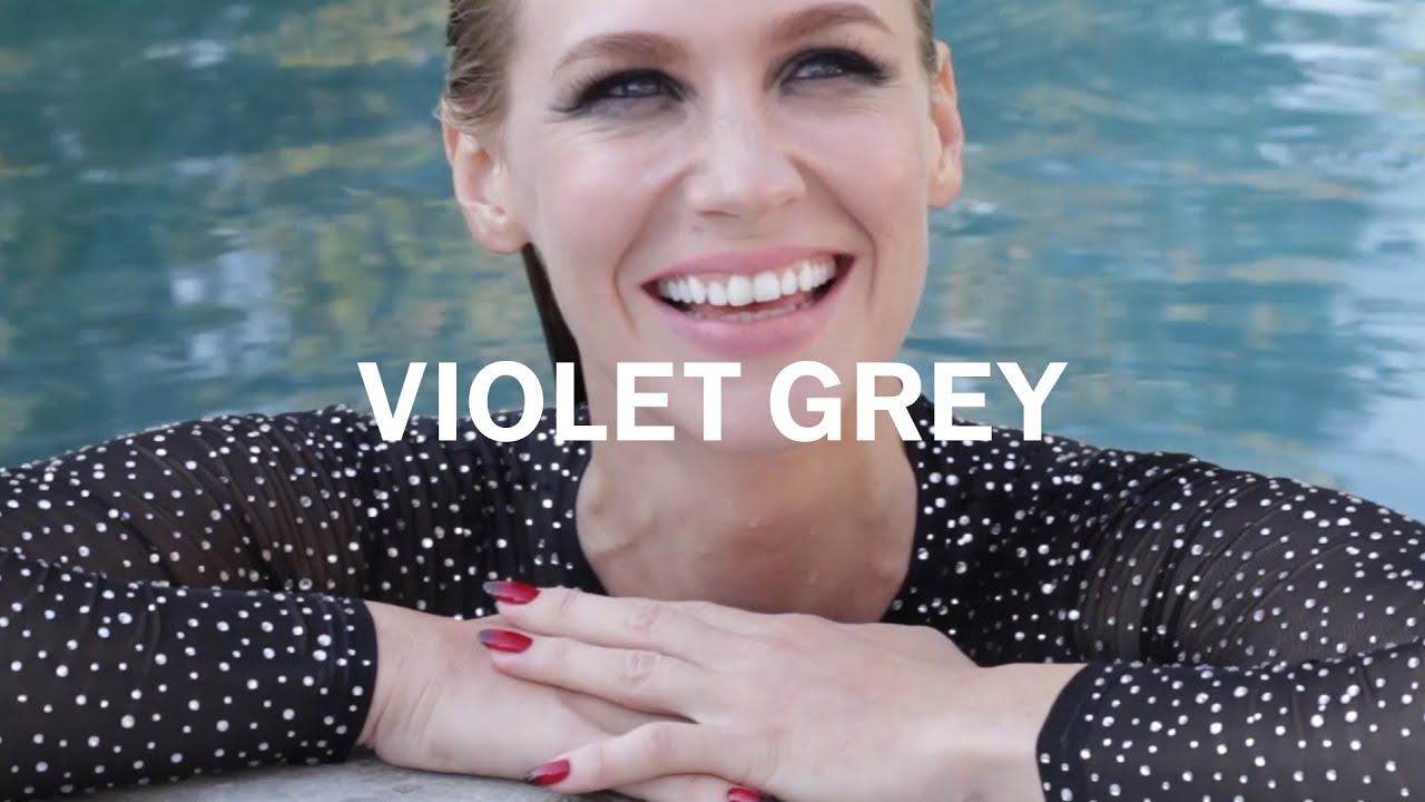 January Jones Before 10AM | VIOLET GREY