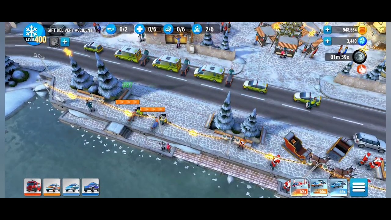 Gift Delivery Accident! Cargo Ship Collides with Ice 🚢❄️💥 EMERGENCY HQ 2025 Rescue Mission@PlayByHan