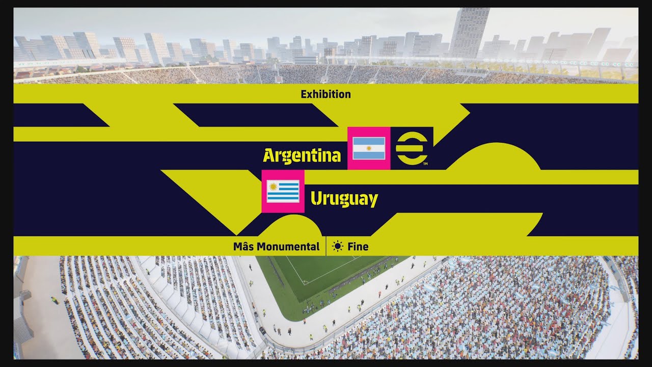Argentina vs Uruguay - eFootball 2026