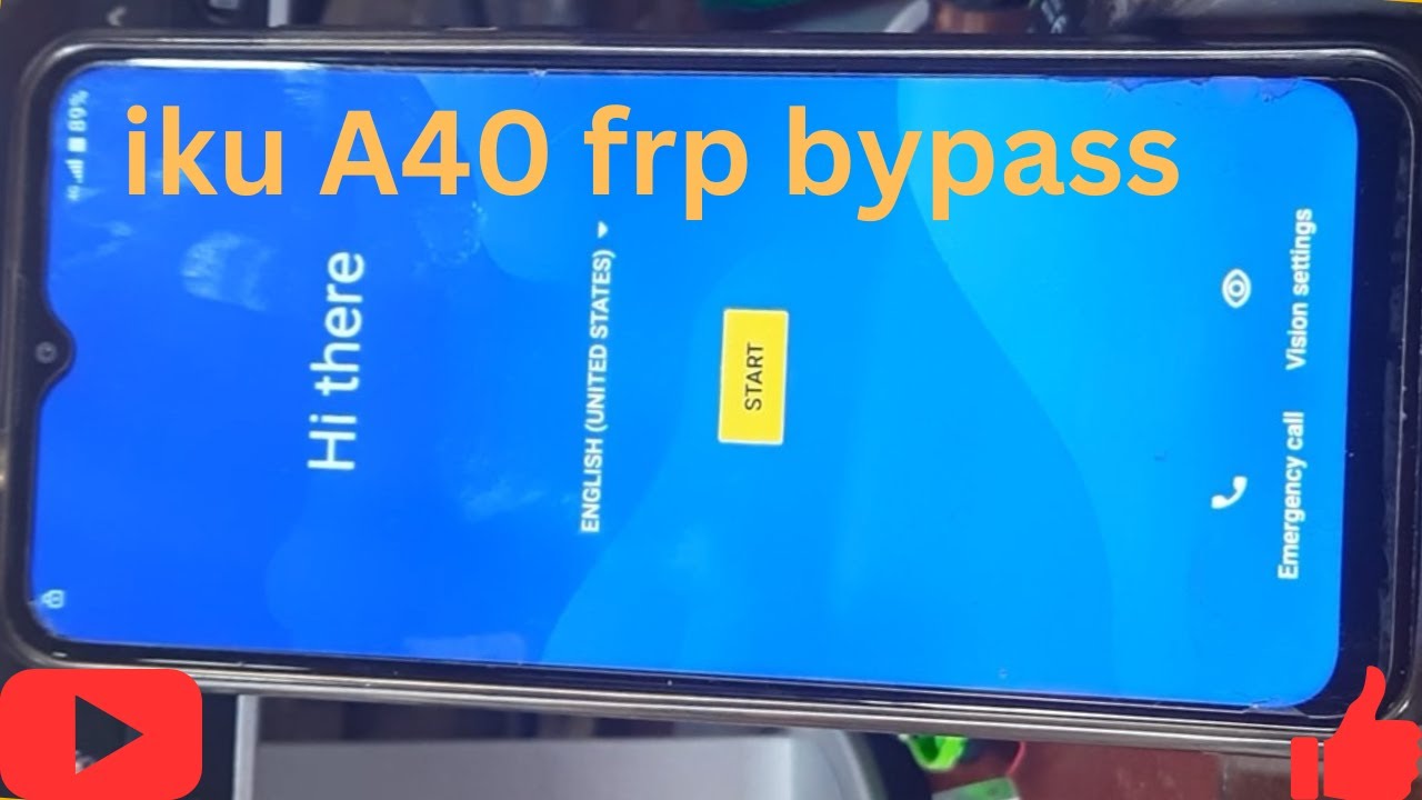 iku A40 frp bypass || iku A40 Remove Google Account  Whithout pc Andu Mobile