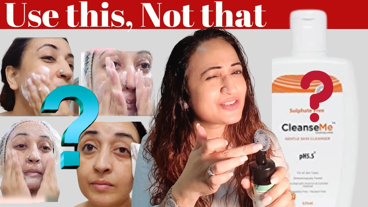 Foaming Cleanser & Balm Cleanser for oily, dry, acne skin! CleanseMe Gentle Cleanser update...