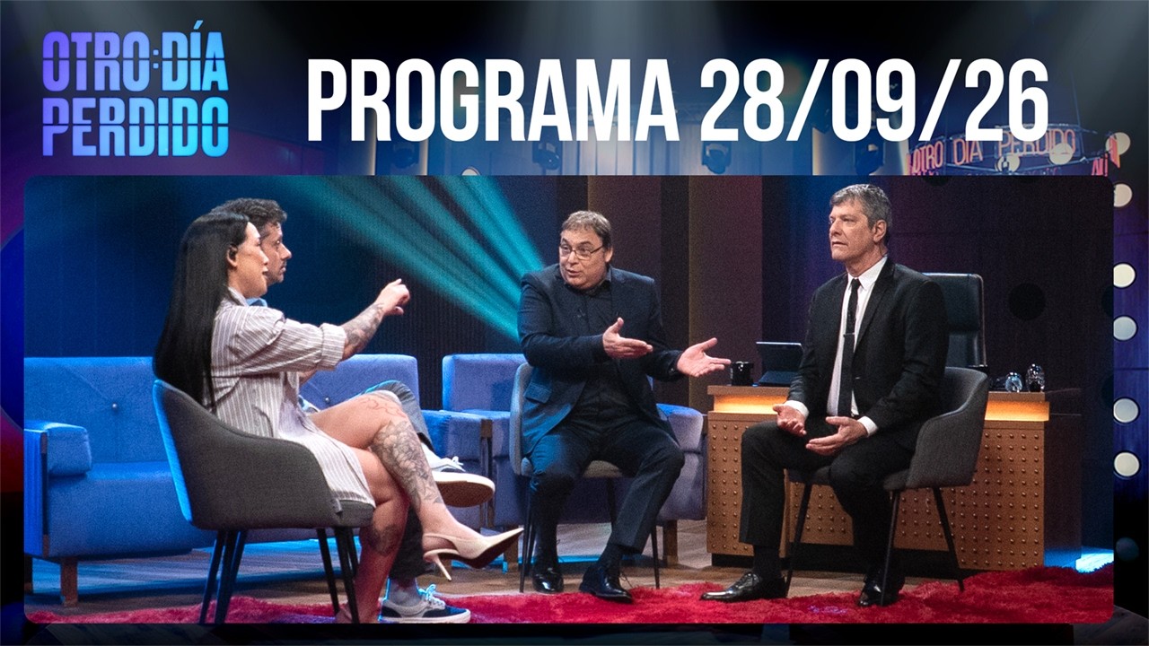OTRO D&Iacute;A PERDIDO - Programa 28/09/26 - TERAPIA DE GRUPO CON GABRIEL ROL&Oacute;N