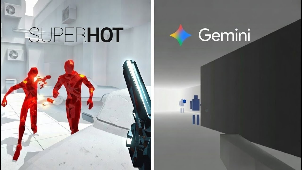 Recriei o jogo SUPER HOT só usando IA (ficou bom?)