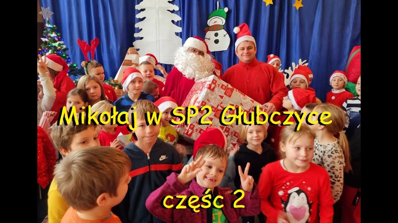 Mikołaj w SP2 Głubczyce część 2 (foto 2023)