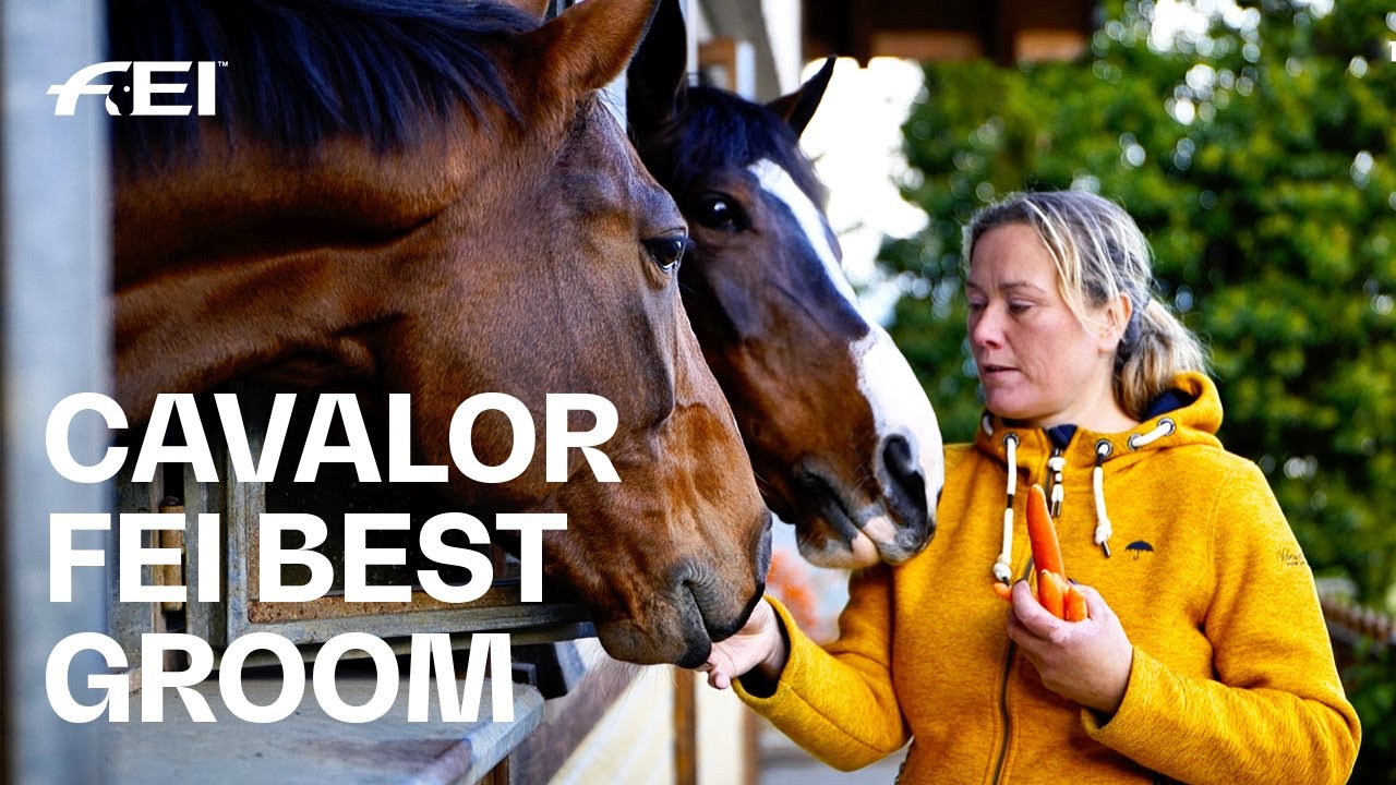 Cavalor FEI Best Groom Award: Emma Uusi-Simola | FEI Awards 2023