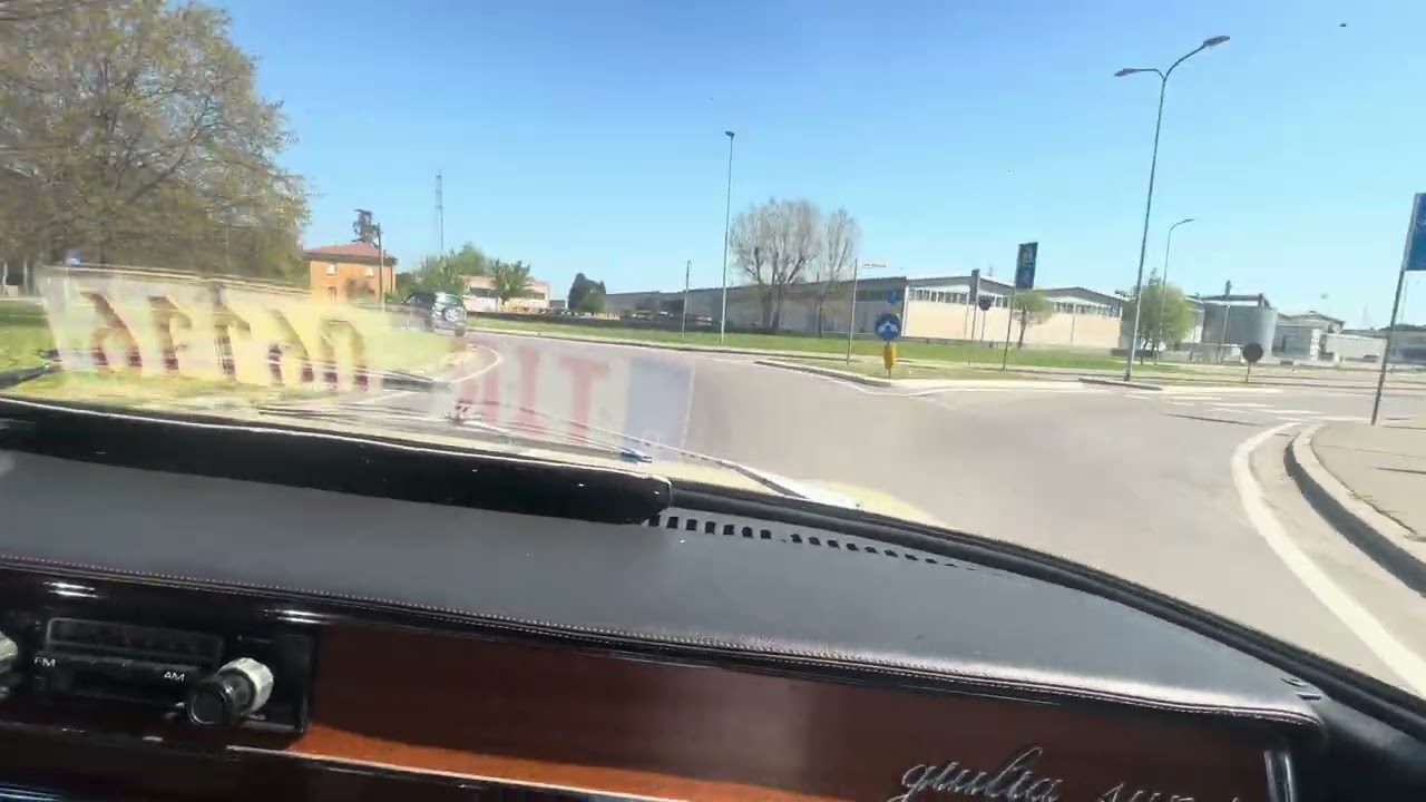 Alfa Giulia Super 1600 Bollino d´Oro Teil 4: Testfahrt in Italien in dem Alfa Klassiker schlechthin!