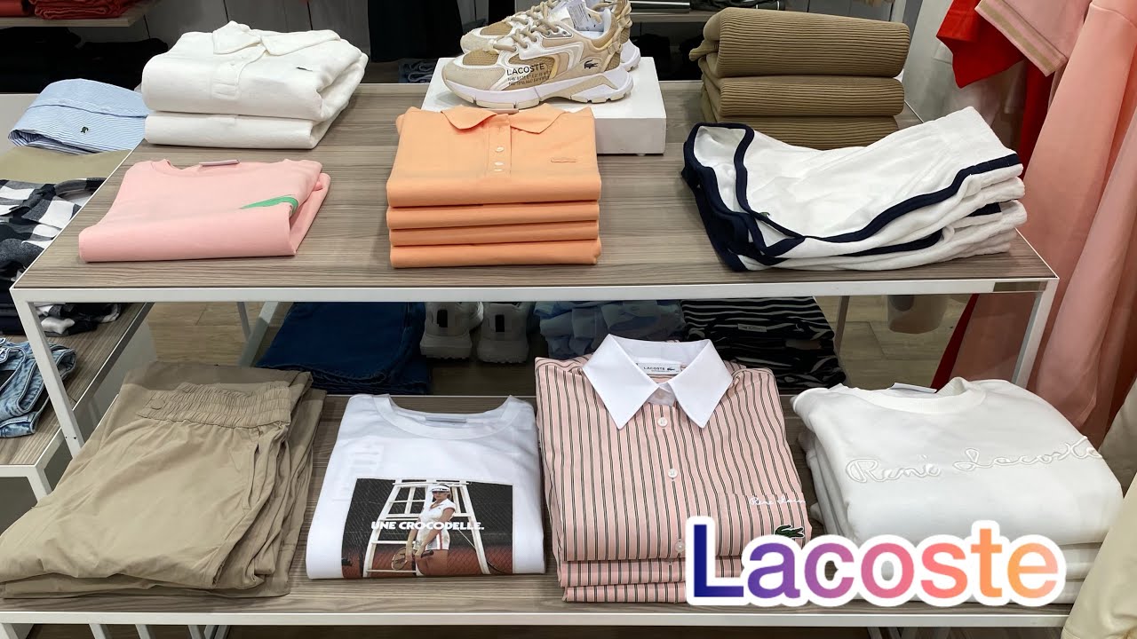 [4k] Lacoste men's clothing collection / new women's clothing collection ❤️