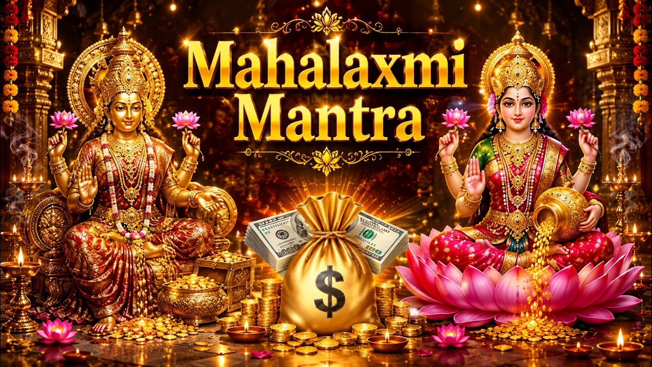 Mahalaxmi Mantra Om Mahalxmi Namo Namaha | Attract Money Wealth & Prosperity With This Daily Ritual
