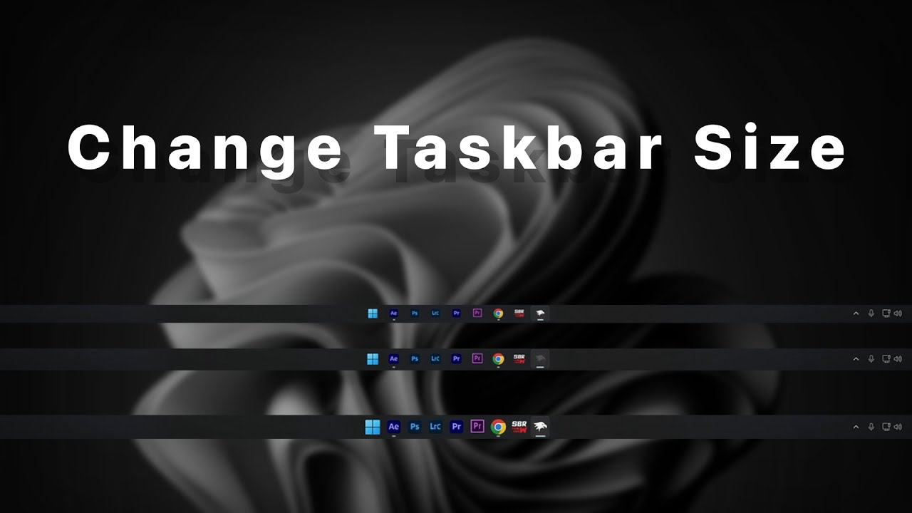 How to make Taskbar Smaller in Windows 11 in 2024