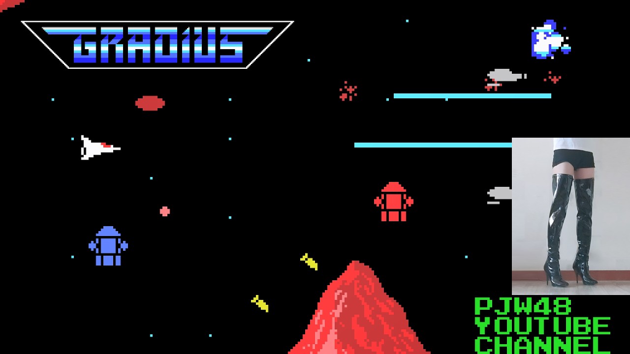 Gradius (Nemesis) for MSX gameplay