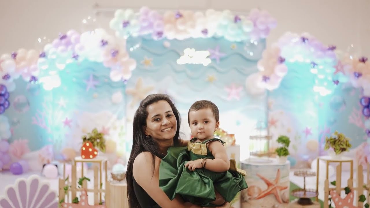 Saagarika 1st year Birthaday