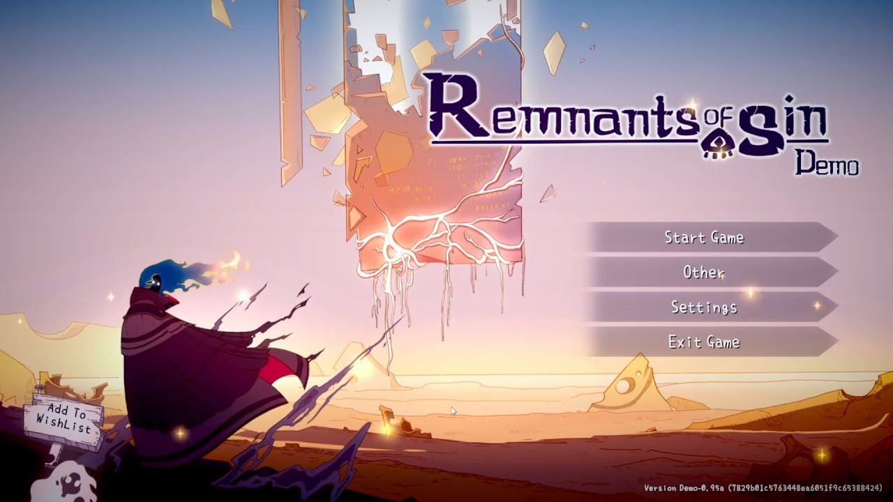 Remnants of Sin (demo),  a mix of block breaking card collection with a unique style