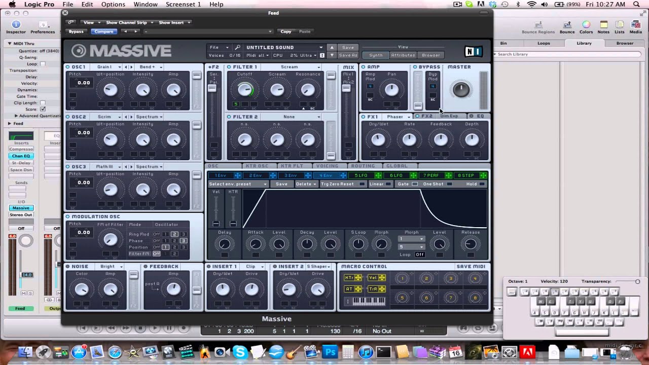 Massive Tutorials: Liquid Bass [Feed Me, Liquid Stranger, Gemini]