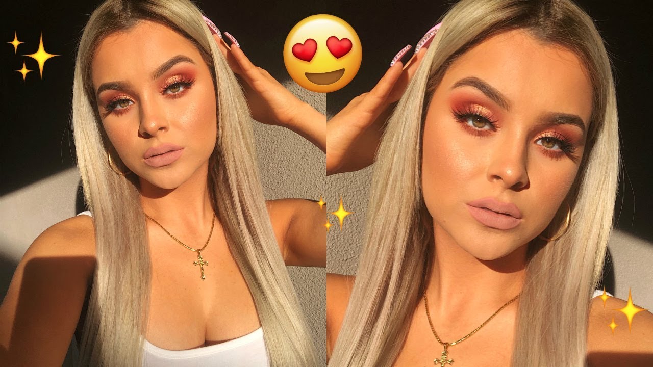 Burnt Reds Makeup Tutorial  | Aidette Cancino