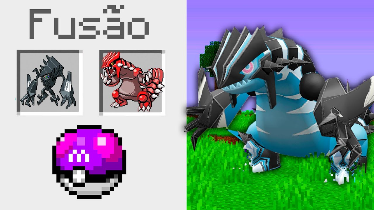 Fundi Pokémons Lendários no Minecraft Pixelmon!