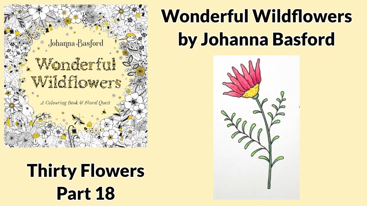 Замечательные полевые цветы от Джоанны Басфорд - 30 цветов (Часть 18)