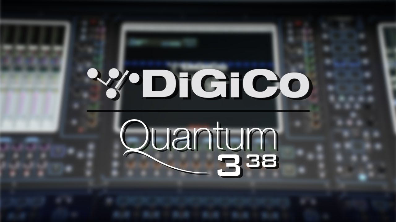 Digico Quantum 338 | Quantam 338 Pulse | J Davis Prosound & Lightng