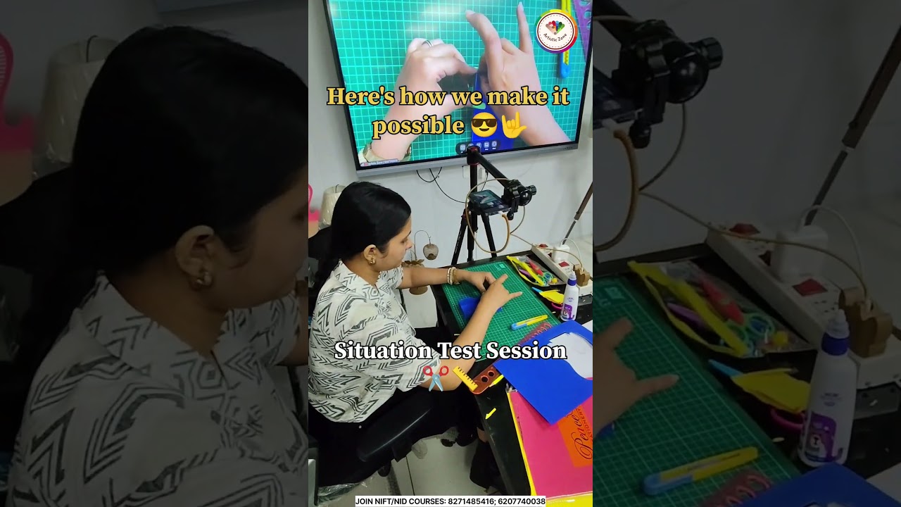 NIFT NID PREPARATION | FREE DEMO SESSION | ARTISTIC ZONE | CONTACT US 8271485416; 6207740038