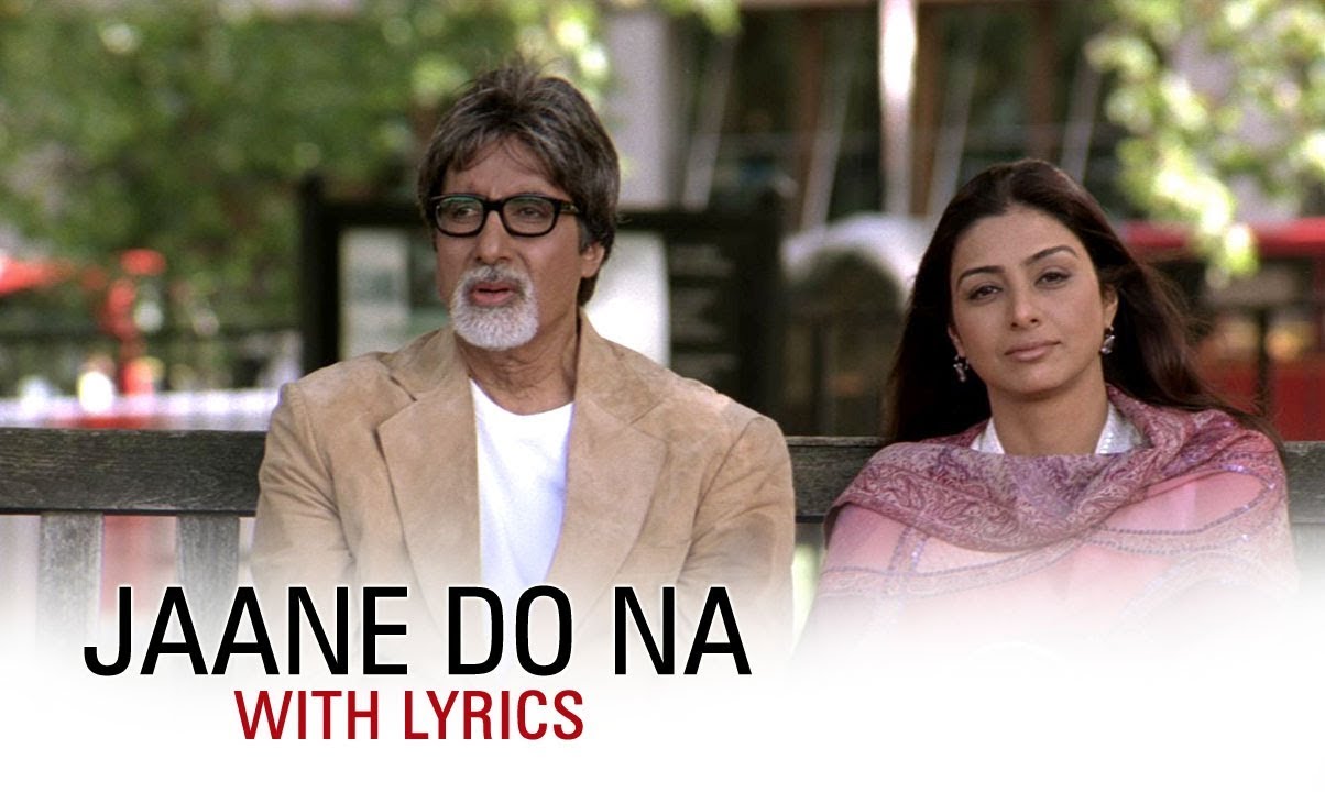 Jaane Do Na | Full Song With Lyrics | Cheeni Kum | Amitabh Bachchan & Tabu