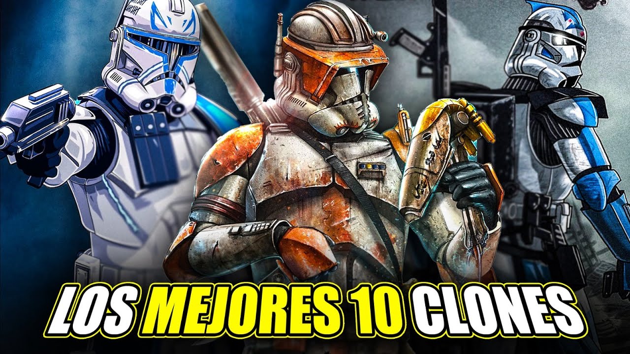 🔥Mis CLONES FAVORITOS de STAR WARS | Top 10