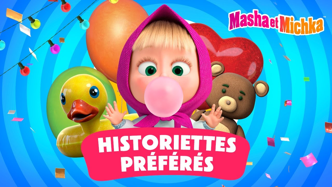 Masha et Michka 🎬🍿 Historiettes préférés 🐷🥒 Collection d'épisodes