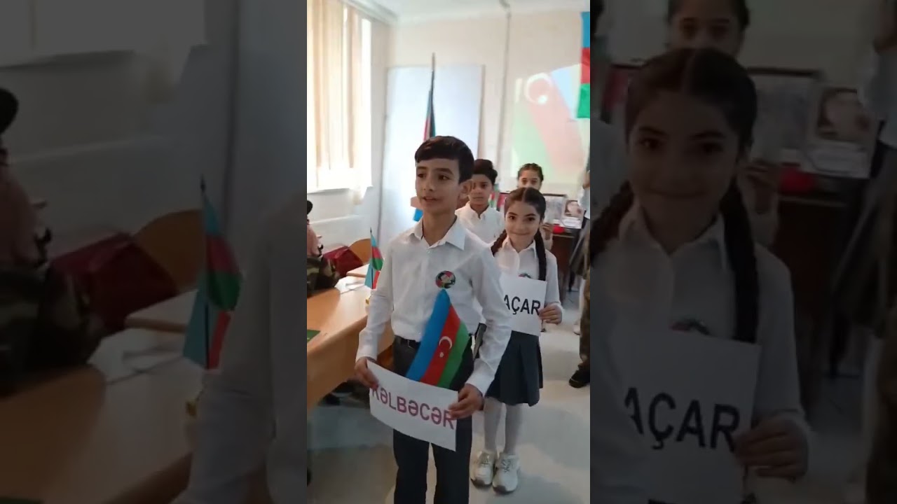 “🎉 5A Sinifinin Zəfər Günü – Sevinc və Uğur Anları!” #məktəb296