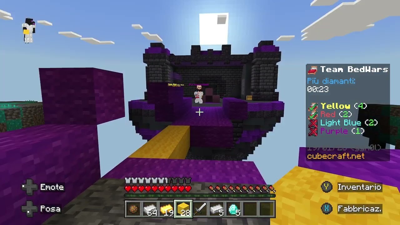 Bedwars migliore di sempre 👑parte 1 #gamer #minecraft#pvpminecraft 