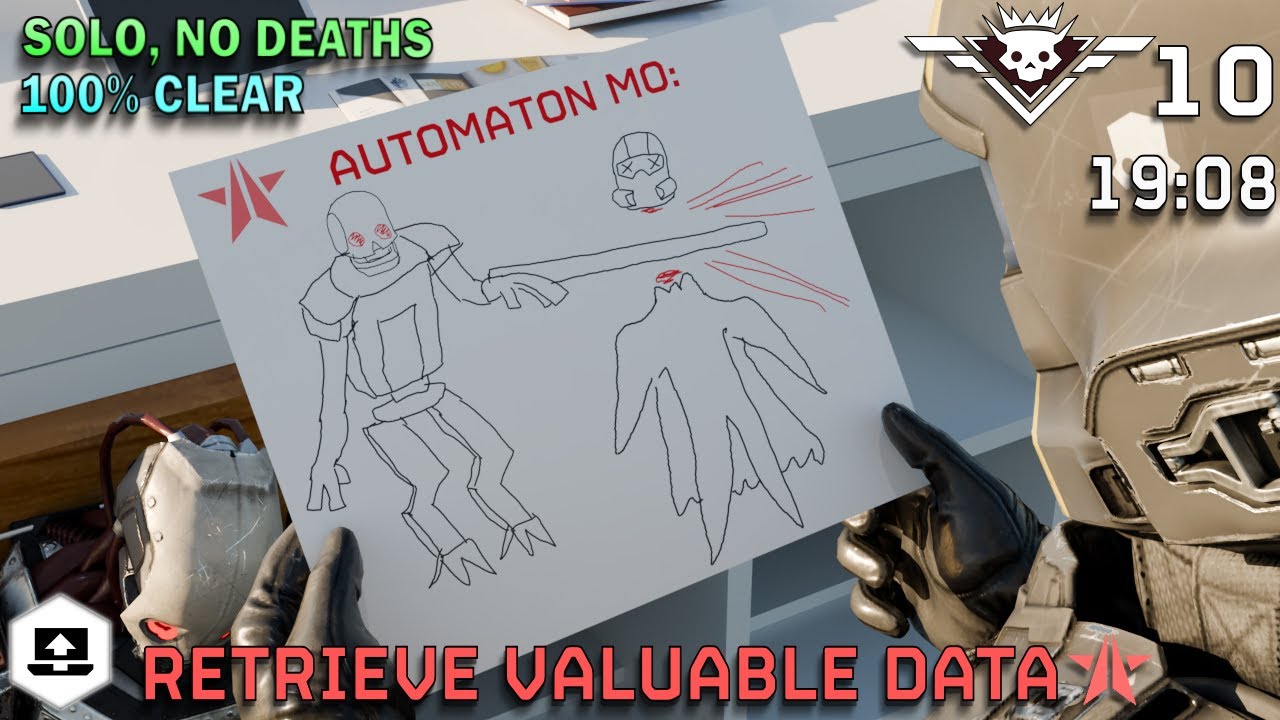 Super Helldive | Retrieve Valuable Data (Automatons) | Solo, No Deaths, 100% | Helldivers 2 Speedrun