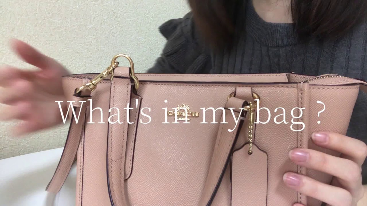 【 バッグの中身紹介 】What's in my bag ?   【 20代 一人暮らしOL 】