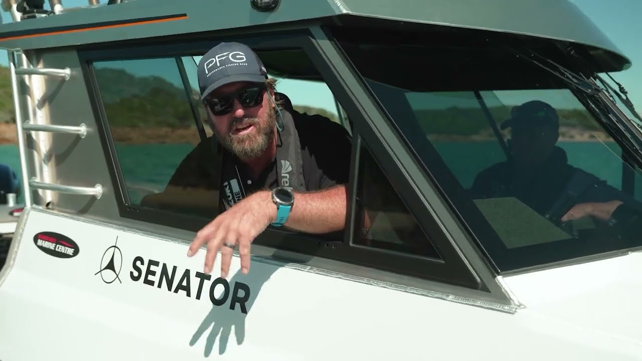 Senator RH650 watertest with Paul Burt