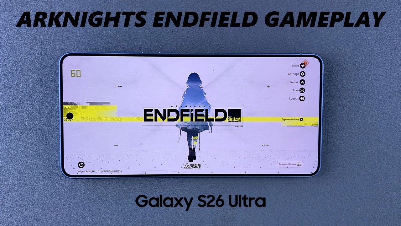 Samsung Galaxy S26 Ultra: Arknights Endfield Mobile Gameplay Test | Max Graphics