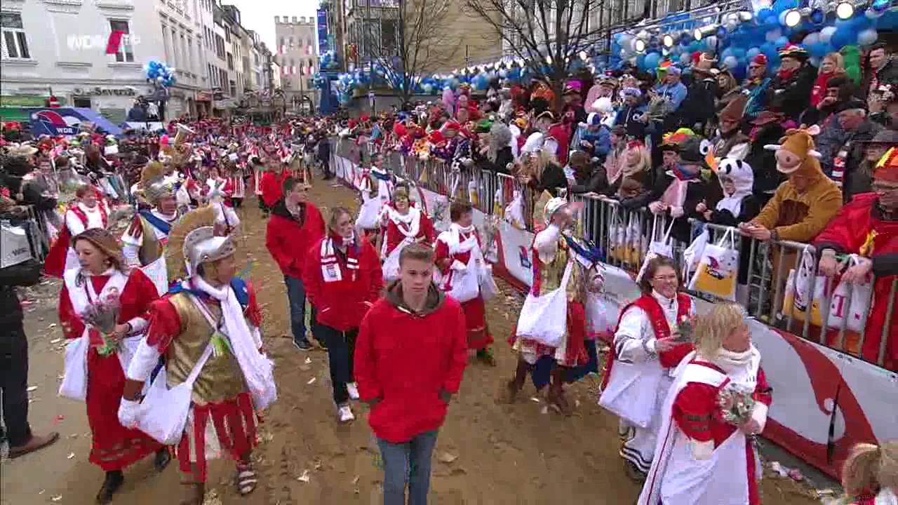 RömerGarde Köln-Weiden von 1962 im Rosenmontagzug 2014 in Köln