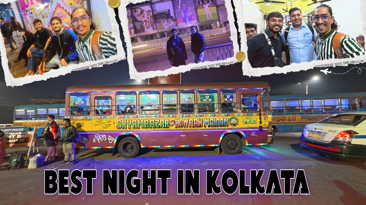 NightOUT in Kolkata #howrahbridge #edengardens #parkstreet #yellowtaxi | JIMMY PRESENTS