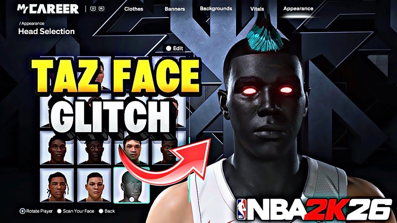 *NEW* HOW TO DO TAZ FACE GLITCH IN NBA 2k26 AFTER PATCH!