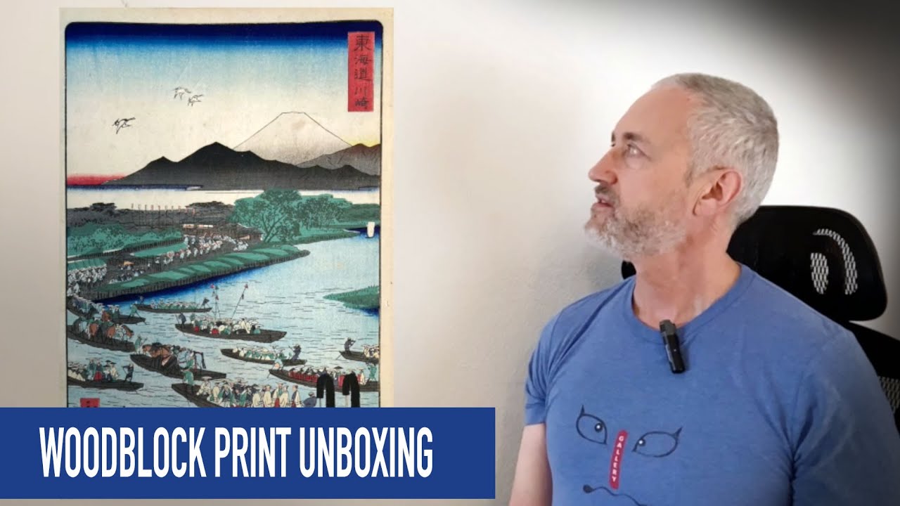 Woodblock Print Unboxing