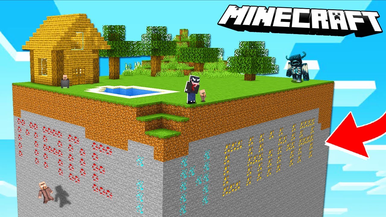 MINECRAFT, ale NA CUSTOMOWYM CHUNKU MADE IN CHINA! *beka*