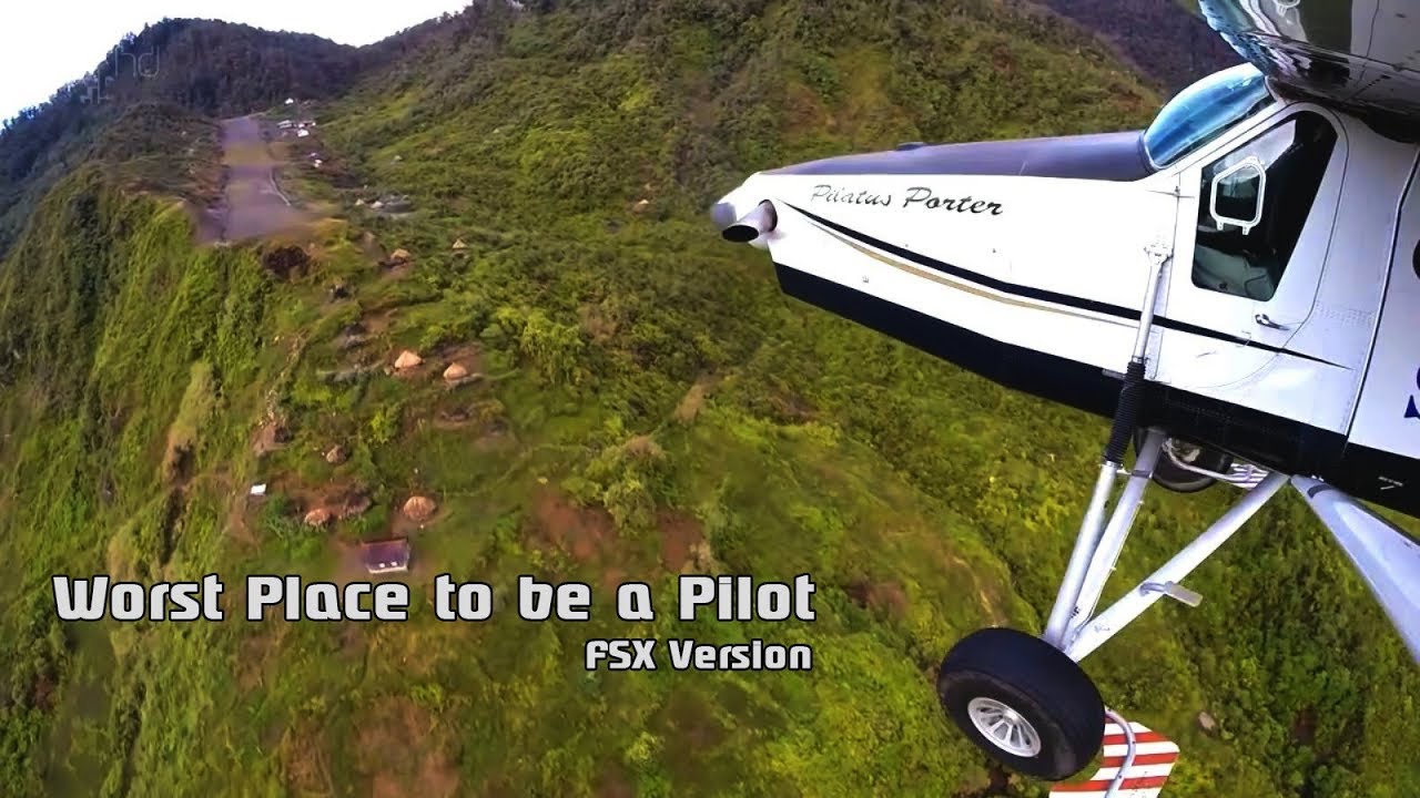 Worst Place To Be a Pilot | FSX ᴴᴰ