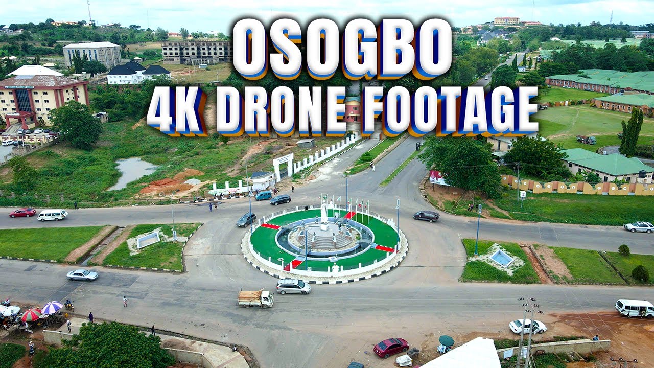 OSOGBO AERIAL VIEW (4K DRONE VIDEO)