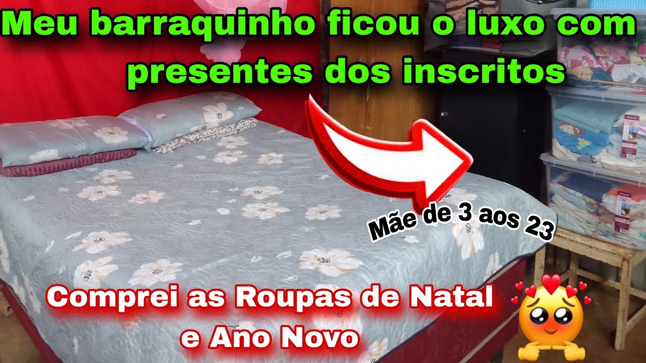 tudo limpo e organizado / compras de roupas pro Natal e Ano Novo 🎄🎇