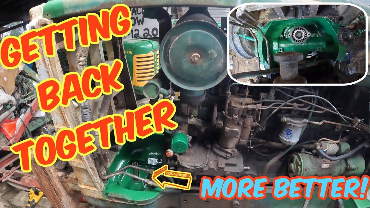 OLIVER 1850 Going back together!