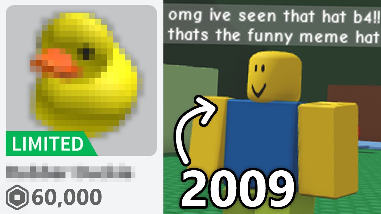 How This Old Roblox Hat Became a MEME...